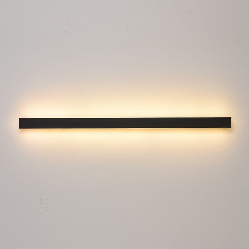 1 Light Metal Wall Light Modern Style Linear Shape Wall Sconce