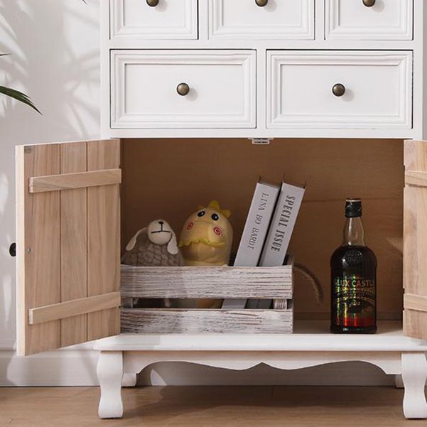 Contemporary Solid Wood Storage Chest Dresser Bedroom Dresser