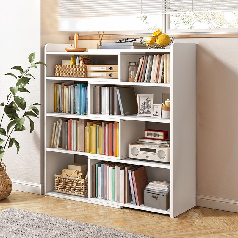 Flexible Bookshelf Contemporary Style Bookcase for Study Room and Office
