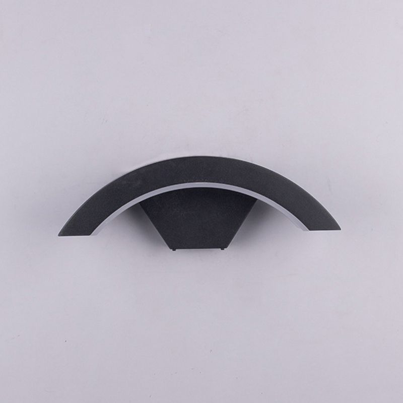 Curve Wall Light Sponce Modern Minimalist Style Fonces de aluminio