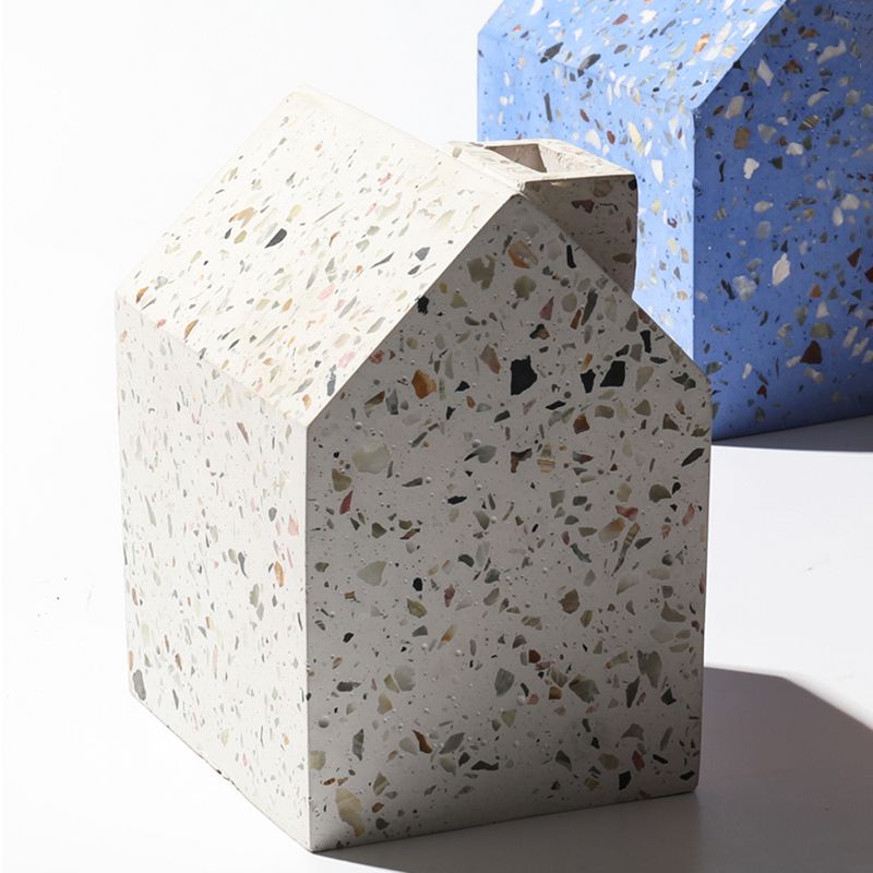 Lampada da parete della casa moderna lampada montata a parete a 1 luce con tonalità di pietra