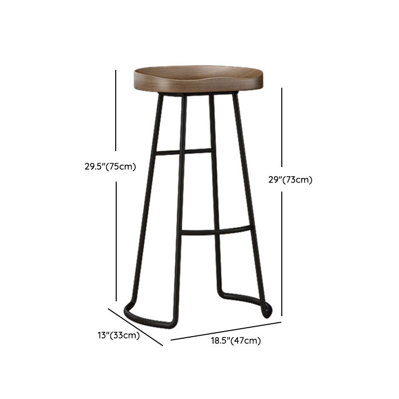 Industrial Style Bar Table Set 1/3 Pieces Solid Wood Rectangle Table and Stool Set