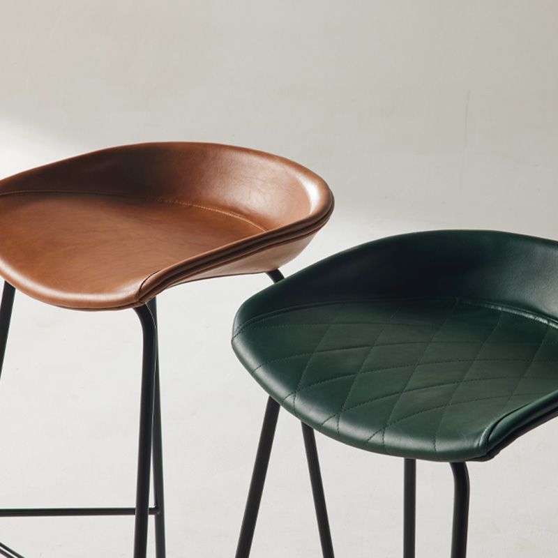 Taburete de bar de estilo industrial Asiento de cubo de hierro para barras de restaurantes
