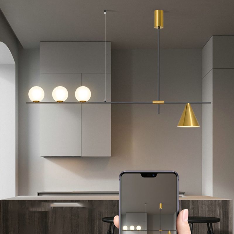 Unique Shape Hanging Island Lights Modern Hanging Light Fixture for Dining Room