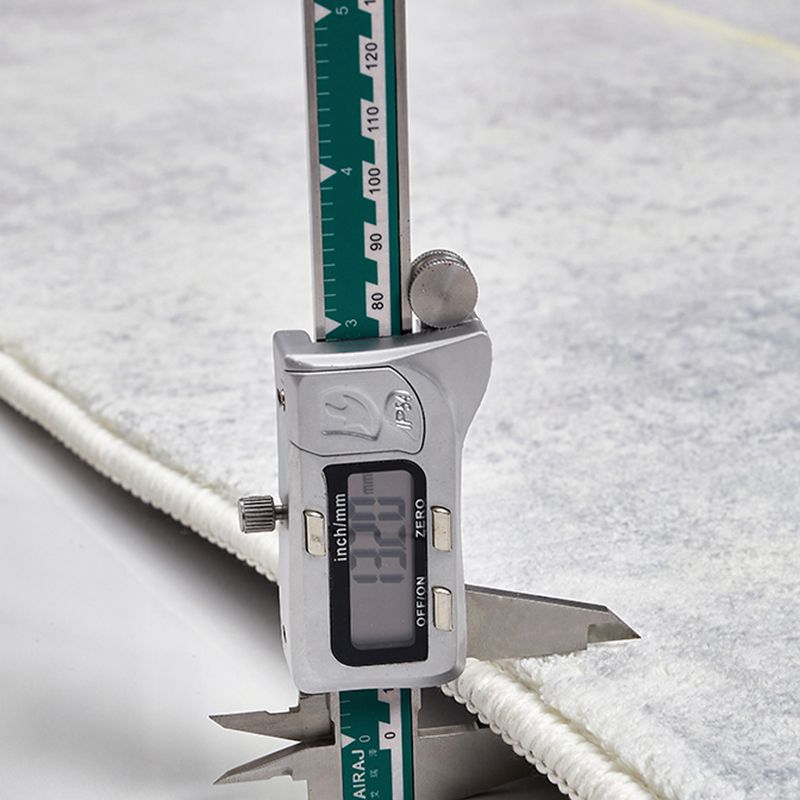 Blue Modern Rug Abstract Print Polyester Area Rug Stain Resistant Area Carpet for Home Decor