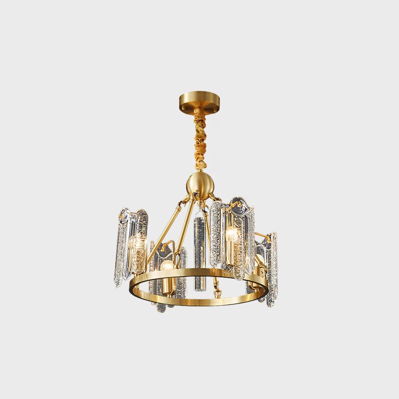 Contemporary Copper Ceiling Pendant Light Metal Hanging Pendant Light for Living Room