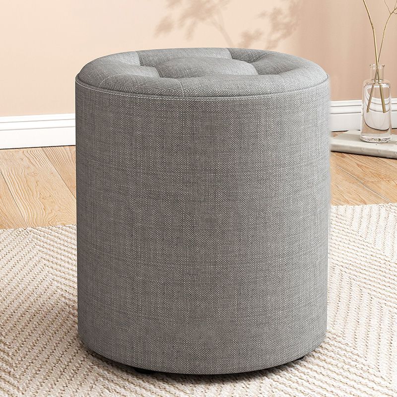 Modern Round Standard Grey Tear Resistant Standard for Drawing Room