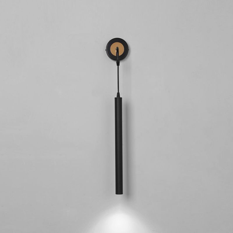 Linear Shade Metal Reading Wall Lighting Modern Style Single Light Wall Light Sconces