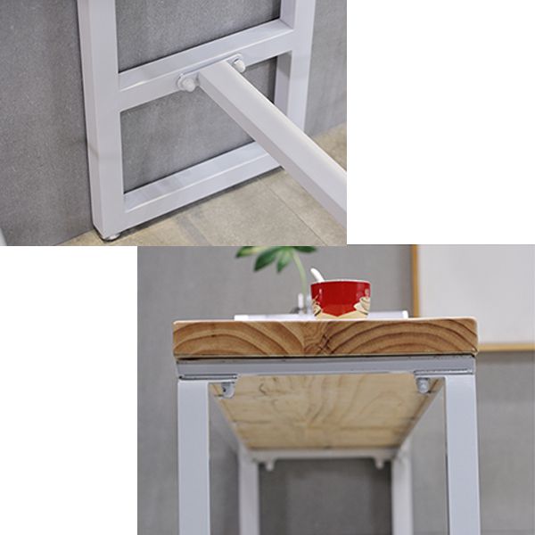 Industrial Rectangle Bar Table Set 1/4/5/7 Pieces Solid Wood Pub Set