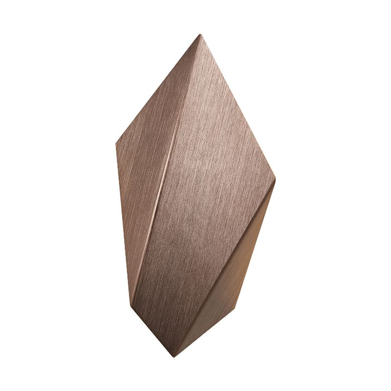 Metal Geometric Wall Mounted Light Postmodern 1 Light Black/Grey/White Sconce Light Fixture