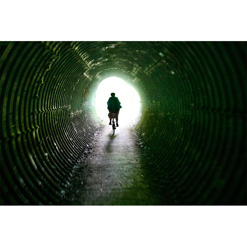 Space Extension Customized Mural Wallpaper Mildew Resistant Wall Covering