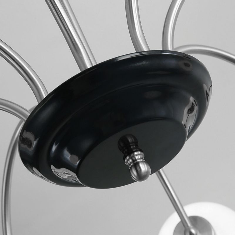 Moderner künstlerischer Anhänger Light Glass Globe Kronleuchter für Wohnzimmer