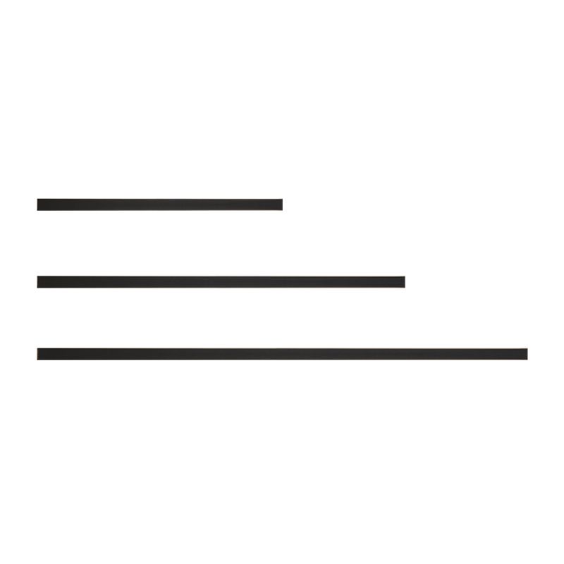 1 Light Metal Wall Light Modern Style Linear Shape Wall Sconce