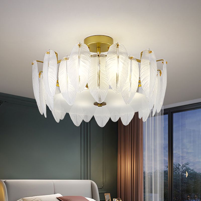 LAMPE SEMI-FUSH METAL TRADAMENT