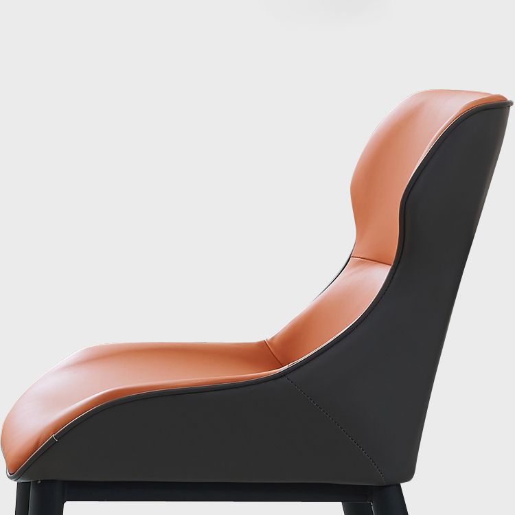 Dining Room Side Chairs Modern Faux Leather Kitchen Chair for Home