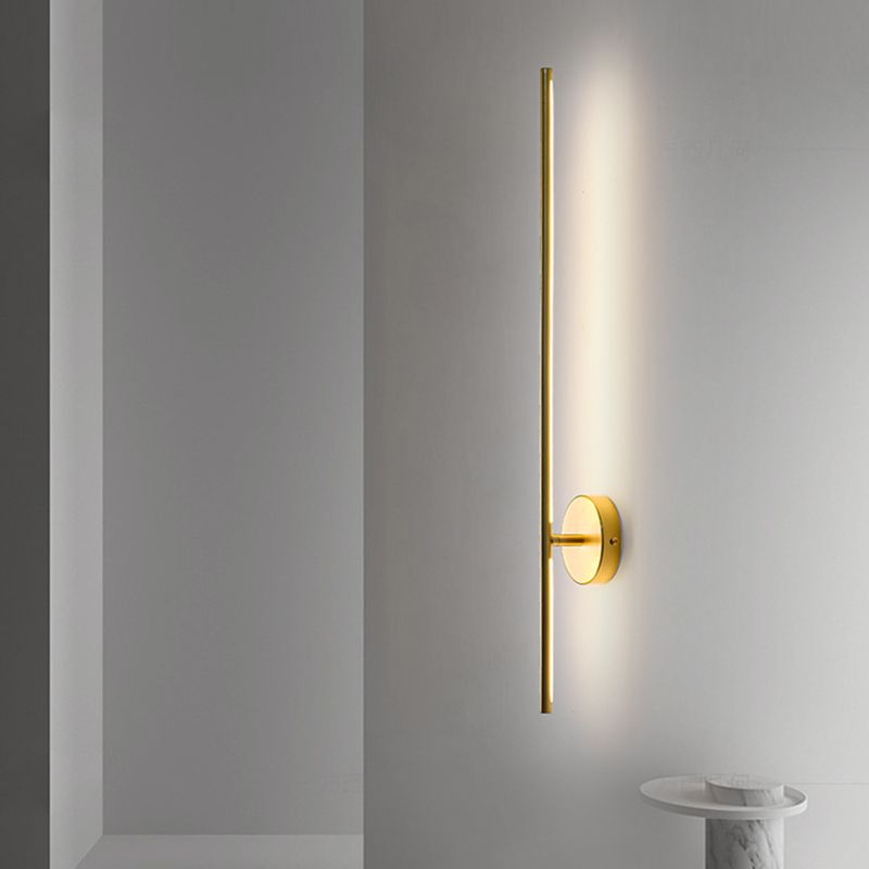 Modern Metal Shade Wall Lighting Fixtures Black/gold Shade Wall Lamp for Bedroom