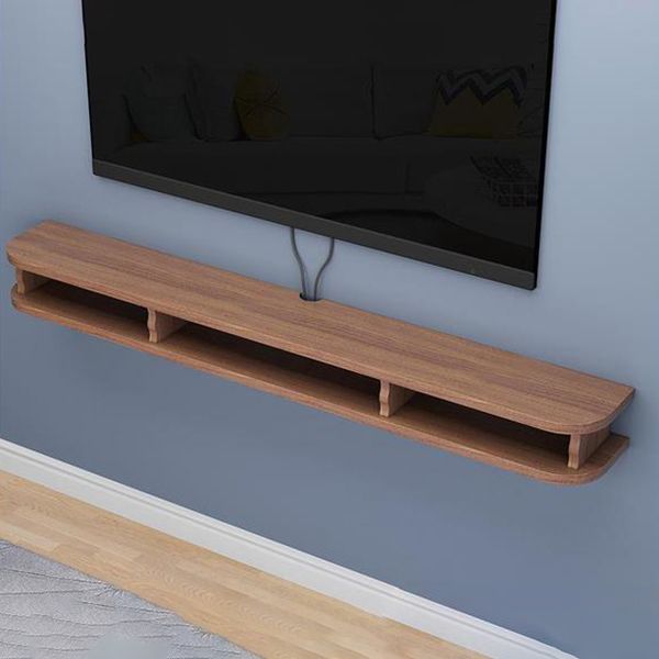 Scandinavian TV Media Stand Floating Engineered Wood TV Console