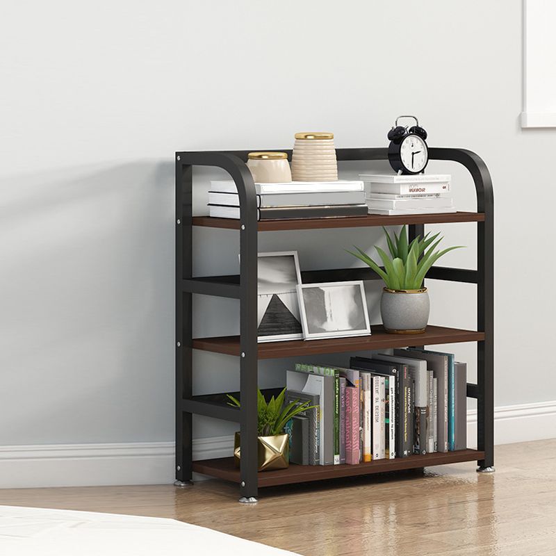 Metal Open Shelf Bookcase Shelves Included Etagere Bookshelf for Study Room