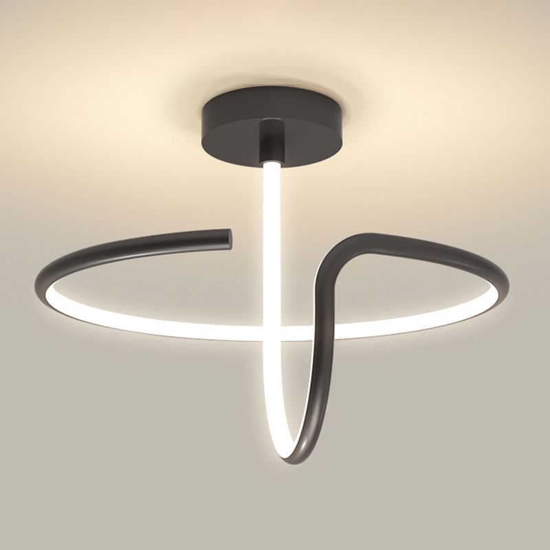 Runde Form Metall Flush Mount Deckenleuchte modern