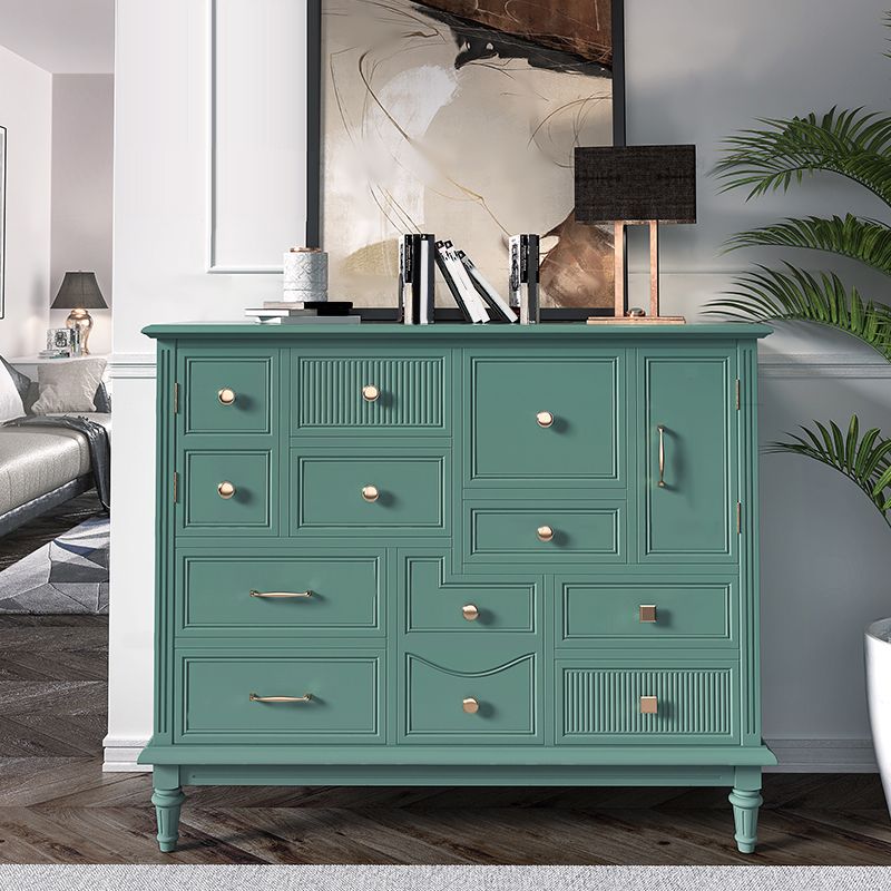 Traditional Storage Chest Solid Wood Dresser with Drawers , 14.04 Inch Width