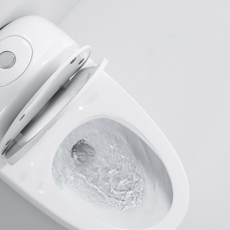 Polished Finish Floor Mounted Toilet Siphon Jet Modern Toilet Bowl