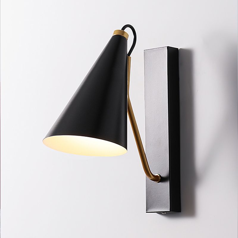 Application murale de la chambre Métal postmoderne 1 tête d'éclairage d'éclairage mural mural