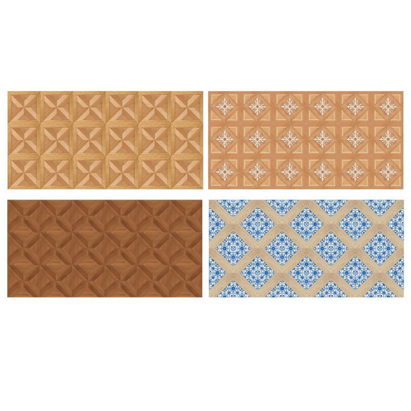 Fancy PVC Vinyl Flooring Peel and Stick Geometric Printed Vinyl Plank Flooring