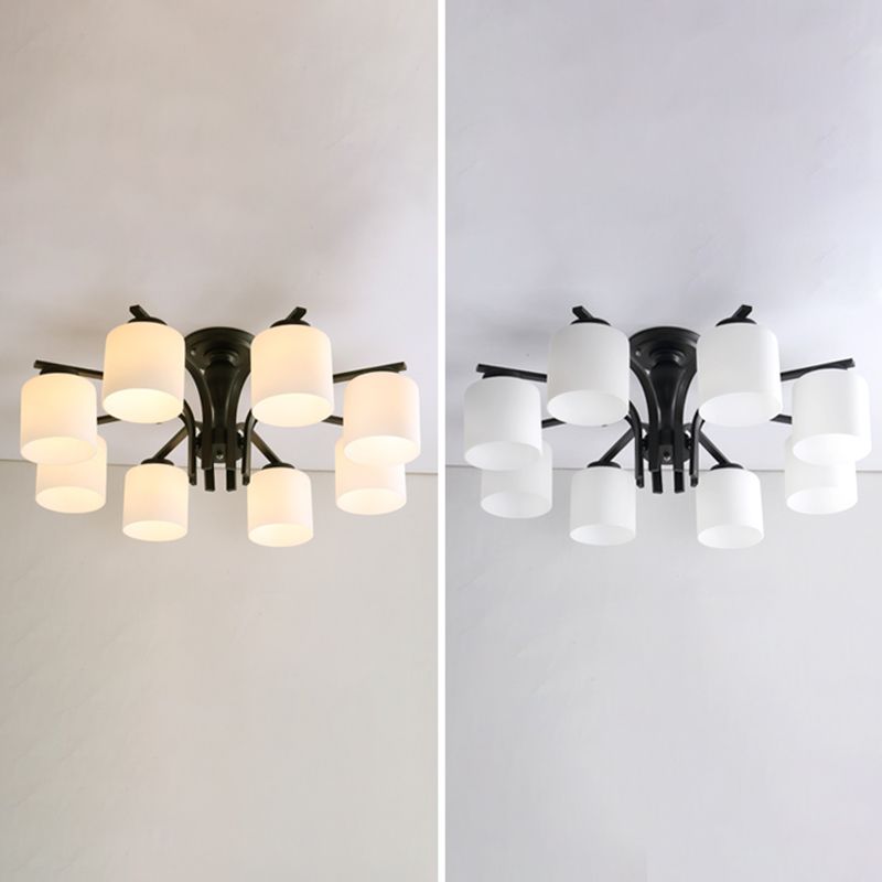 Sputnik Diseño de lámpara de techo de vidrio de vidrio Luz de techo