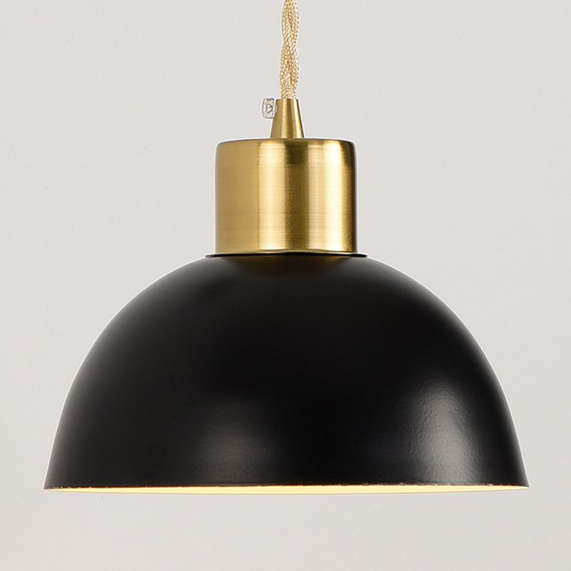 Metal Dome Simple 1 Light Wall Mounted Light Fixture for Bedroom