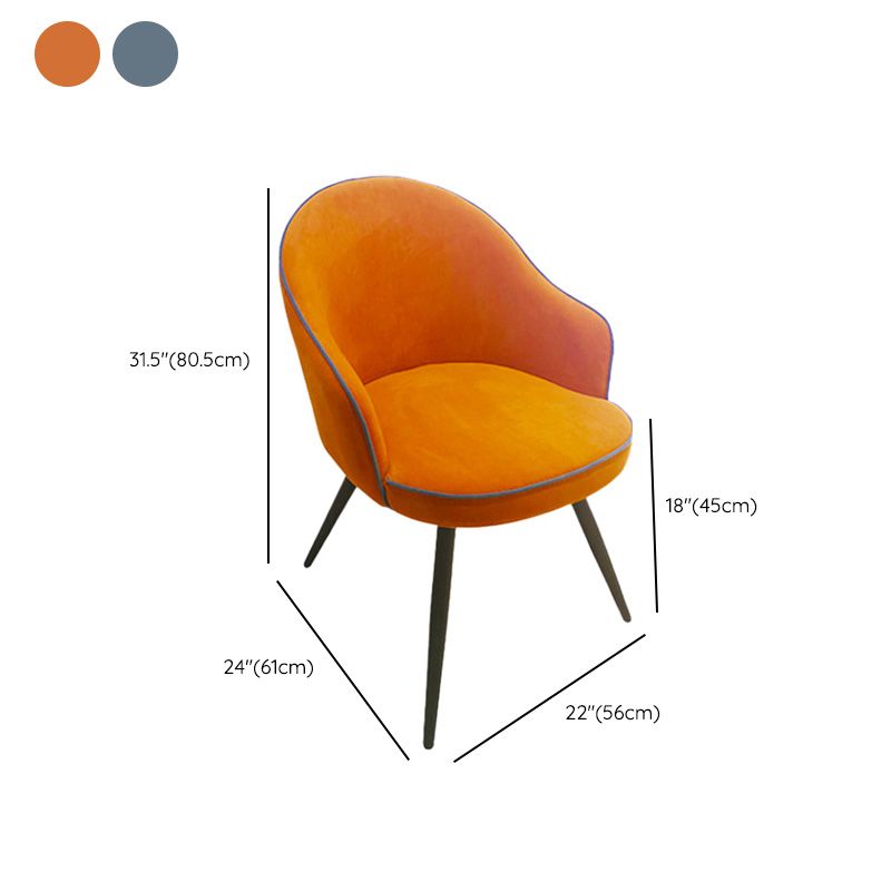 Contemporary Arm Chair Wingback Dining Room Chair for Kitchen