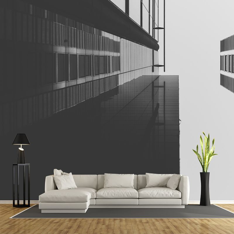 Mildew Resistant Wall Mural Architecture Decorative Eco-friendly for Bedroom