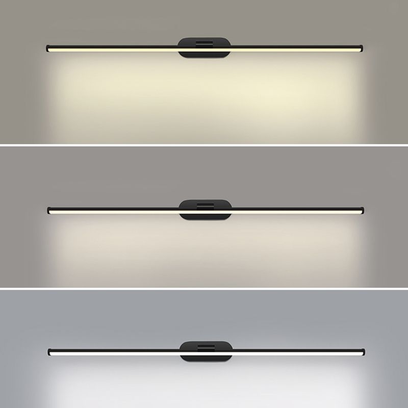 Illuminazione a parete lineare in metallo lampada montata a LED Minimalist Wall Monted