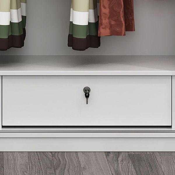 Contemporary Engineered Wood Wardrobe Home Freestanding Wardrobe