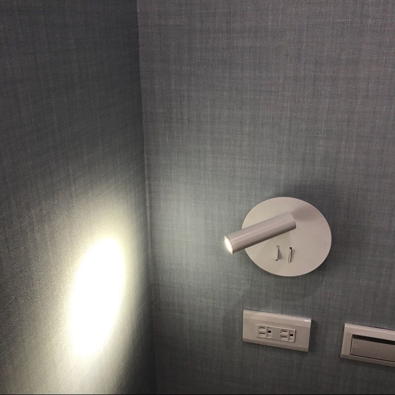 Moderner Stil Metall Wandleuchte geometrische Form Lesen Wandleuchten für Schlafzimmer