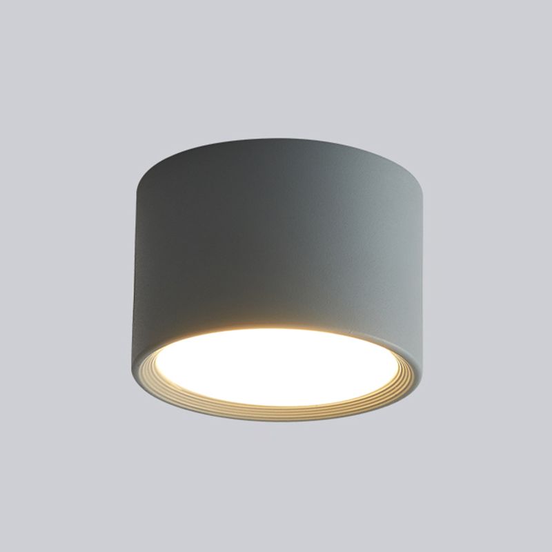 Cylinder Led Surface Mount Ceiling Light Modern Flush Mount Chandelier