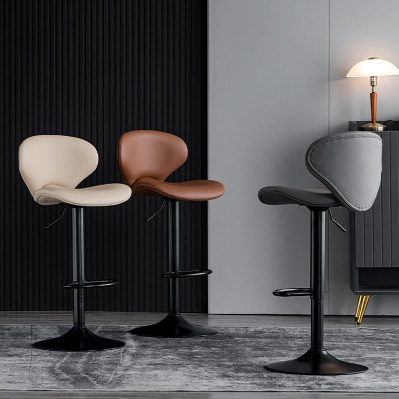 Modern Style Bar Chair with Adjustable Height Swivel for Restaurant Bar