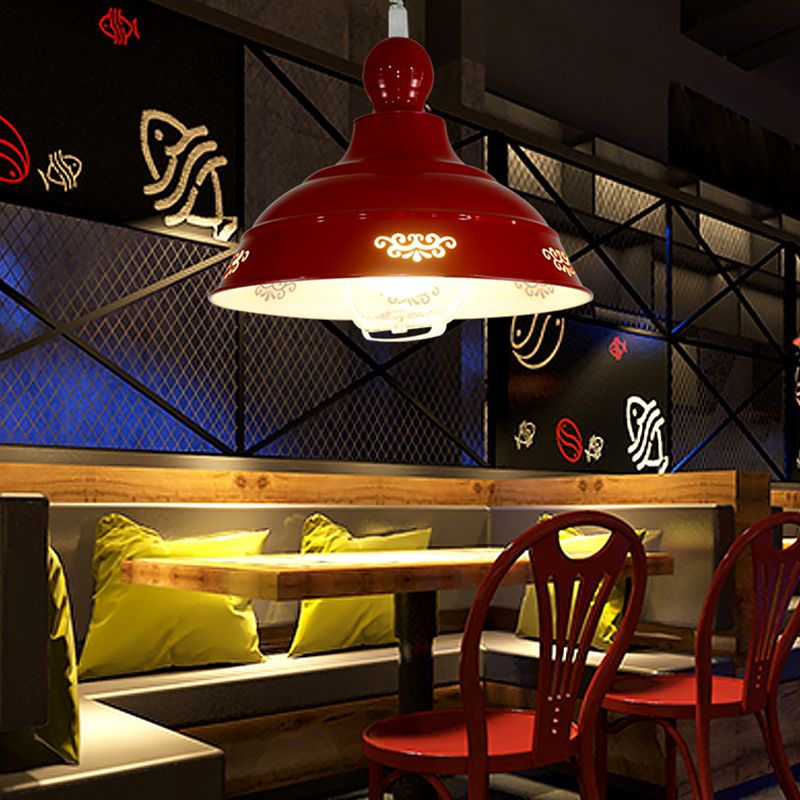 Illuminazione a sospensione in alluminio industriale 1 sala da pranzo lampada sospesa telescopica