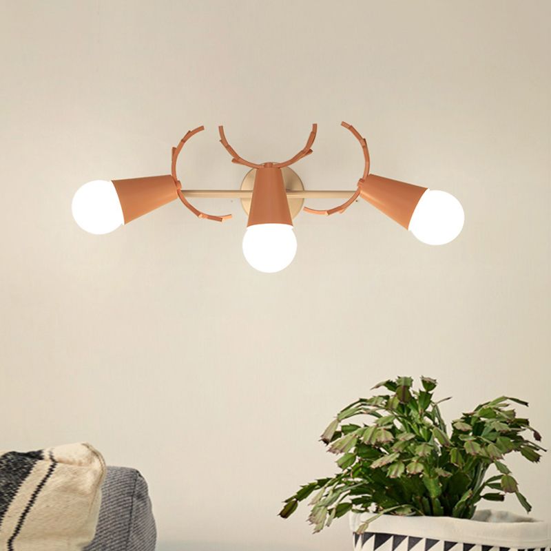 Modern Style Unique Shape Wall Sconce Metal Sconce Lighting for Living Room
