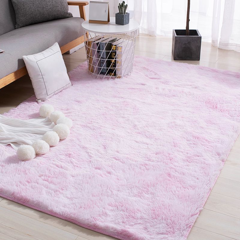 Tapis moderne de moquette de tapis en polyester tapis de support non glipt
