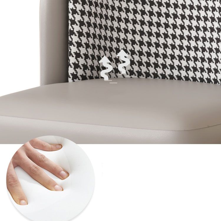 Round Dining Table Set with Metal Base 1/5 Pieces Modern Dinette Set for Kitchen