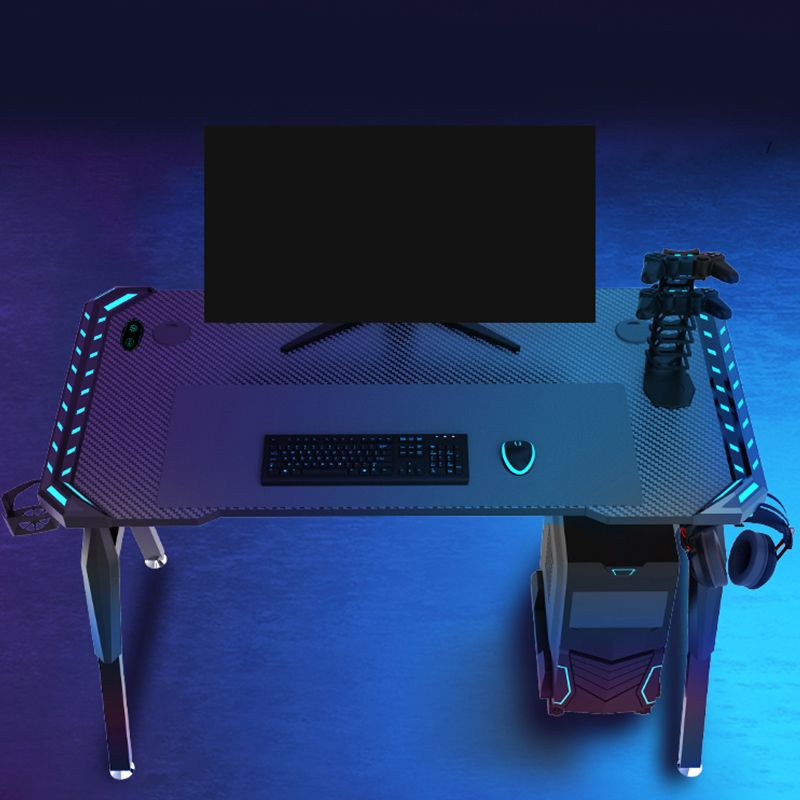 Modern Style Computer Desk Free Form Gaming Desk with 4 Legs