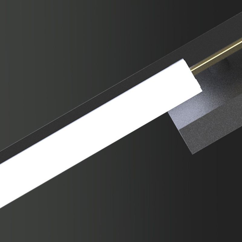 Metal Linear Shape Wall Lighting Modern Style Multi Lights Wall Mounted Light Fixture