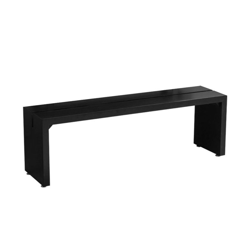 Rectangle Solid Wood Seating Bench Modern Seating Bench for Restaurant Bedroom