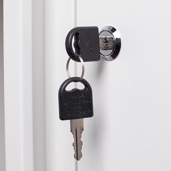 Contemporary Steel Wardrobe Armoire Hinged Wardrobe Cabinet for Bedroom