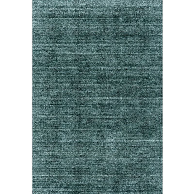 Groen modern tapijt vaste kleur polyester gebied tapijt niet-slip achterste tapijt voor woningdecoratie