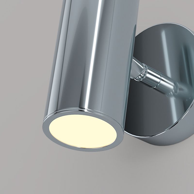 Modernism Pivoting Wall Sconce Cylinder Reading Wall Light for Bedroom
