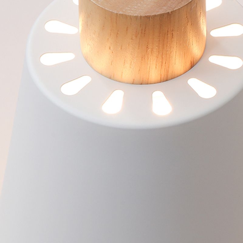 Multi Light Barrel suspendu pendant moderne Metal Metal Sanging Lighting pour le salon