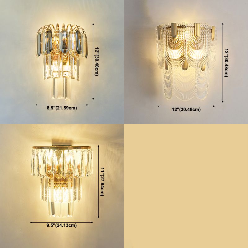 Crystal Geometric Forme Mur Light