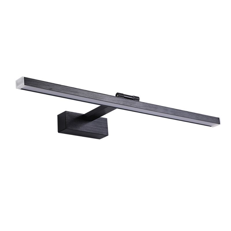 Acrylic Elongated Wall Light Fixture Simplicity LED Sconce Light Fixture for Bathroom