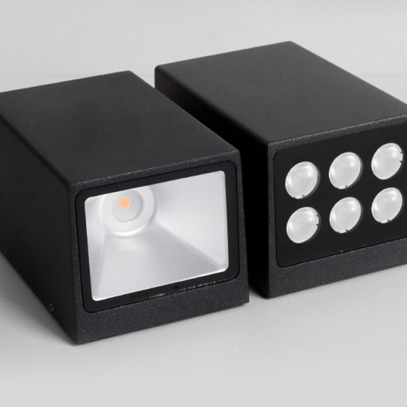 Application murale noire contemporaine LED Multi Light Wall lasher Light for Living Room